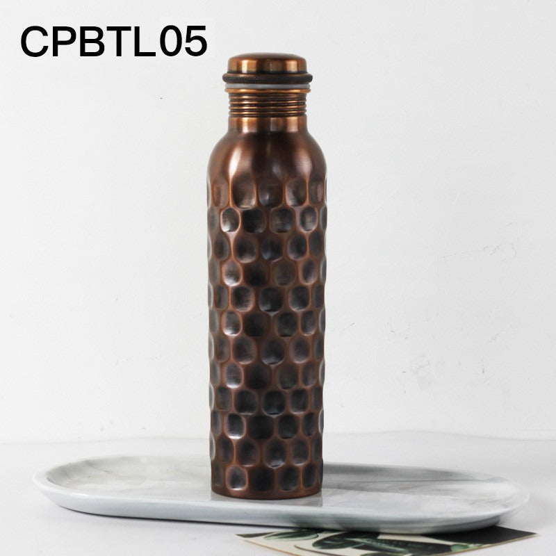Handmade Brass Portable Water Bottle