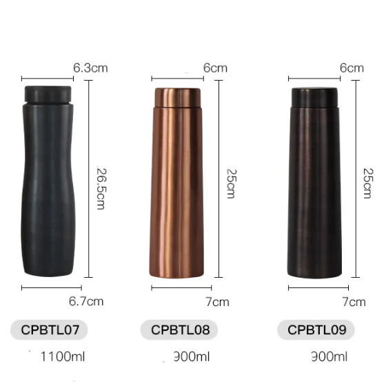 Handmade Brass Water Bottle
