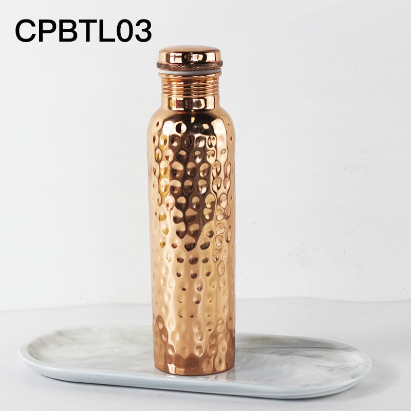 Handmade Brass Portable Water Bottle