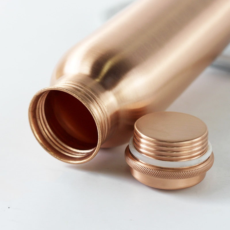 Handmade Brass Portable Water Bottle