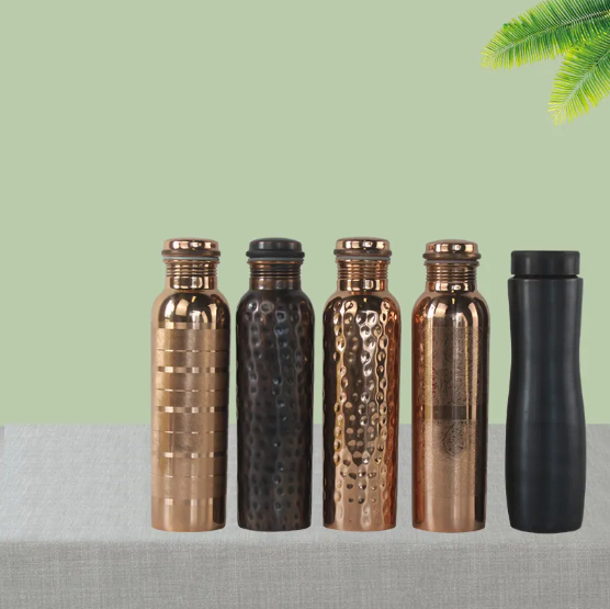 Handmade Brass Water Bottle