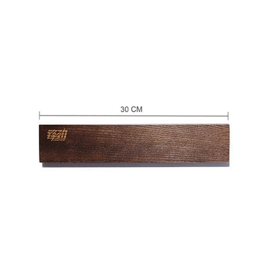 New Design  Powerful Magnetic Knife Strip Handmade Acacia Wood Knives Holder Wall Mount Block 3Pcs 12' 16' 18 Inch Rack