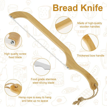 Slice with Precision: The BreadMaster Ultimate Bread Knife for Effortless Bread Cutting